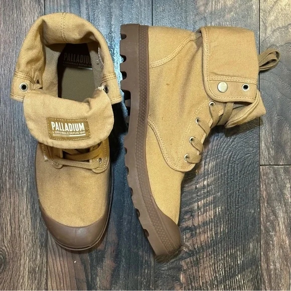 Palladium men’s baggy shoes / boots in Woodlin color way size 12 - Picture 8 of 16